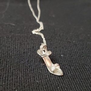 Cinderella Shoe Necklace